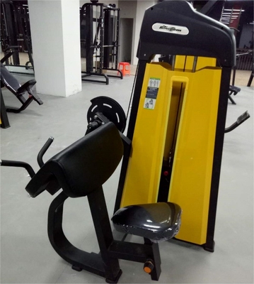 Professionele fitnessapparatuur zittende bicepmachine voor krachttraining