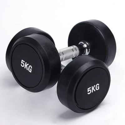 Staalvrij gewichtheffen Gymtoestel Dumbbell Rubbercoated voor Unisex 5-25kg