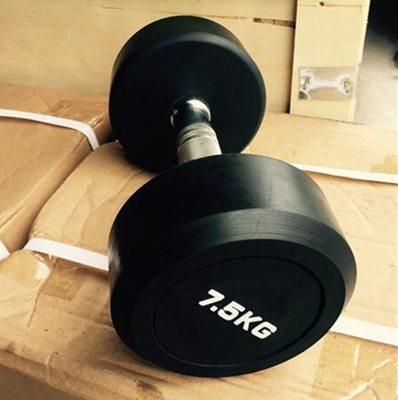 Staalvrij gewichtheffen Gymtoestel Dumbbell Rubbercoated voor Unisex 5-25kg