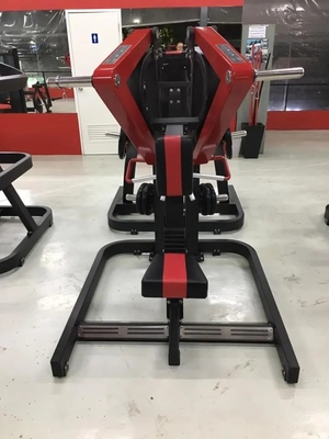 Fitnessapparatuur voor sporthallen Plaat geladen zittende laag rijmachine met capaciteit van staal Andere