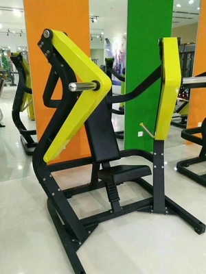 Plaat geladen zittende hellende borstpressemachine Fitnessapparatuur met aangepast logo