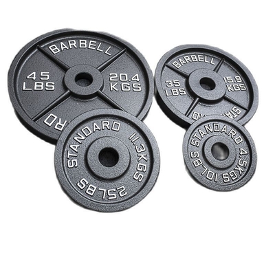 Gemaakt van gietijzeren barbell gewichtsplaat voor commerciële en huishoudelijke 5kg 10kg 20kg 50kg