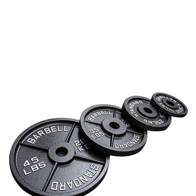 Gemaakt van gietijzeren barbell gewichtsplaat voor commerciële en huishoudelijke 5kg 10kg 20kg 50kg