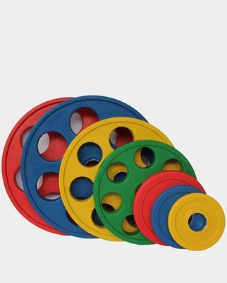 Gemaakt van gietijzeren barbell gewichtsplaat voor commerciële en huishoudelijke 5kg 10kg 20kg 50kg