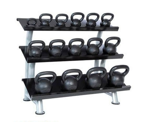 Gym Fitness Unisex kleurrijke geschilderde gietijzeren kettlebells voor krachttraining