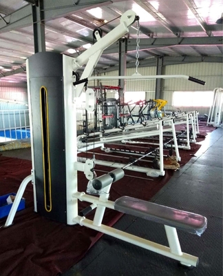 Dual-function Lat Pulldown Row Fitness-apparatuur voor het versterken van schouders en rug