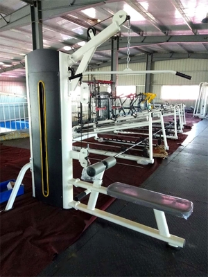 Dual-function Lat Pulldown Row Fitness-apparatuur voor het versterken van schouders en rug