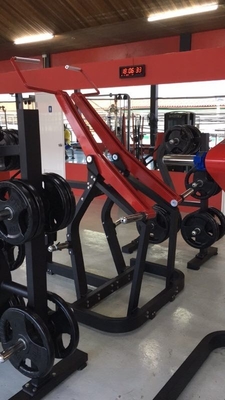 Bodybuilding apparatuur Plaat geladen gymmachines voor krachttraining 1700*1370*1950