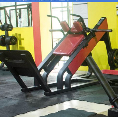 Andere capaciteit Gymapparatuur Hack Squat Machine met optionele selecteerbare frame kleur