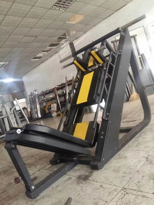 Andere capaciteit Gymapparatuur Hack Squat Machine met optionele selecteerbare frame kleur