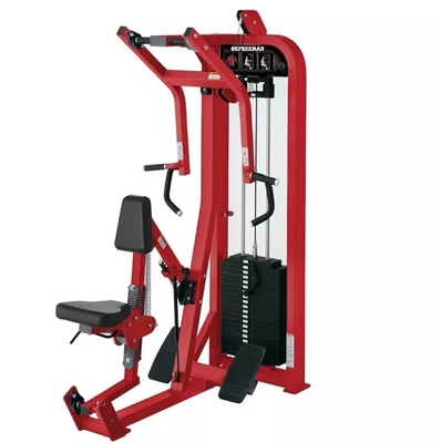 Indoor Sport Steel Pin Load Selection Back Extension Seated Row Machine voor commercieel gebruik