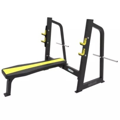 Commerciële Flat Decline Weight Bench Press Medium Loader Gymapparatuur voor Gym Center
