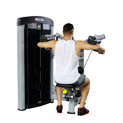 Home Gym Bicep training makkelijk gemaakt met een zittende zijdelingse lift gewicht oefening machine