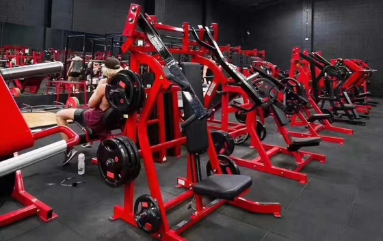 Commerciële krachtmachine met ISO-laterale borstpers Lat Pulldown 2880*1550*1500