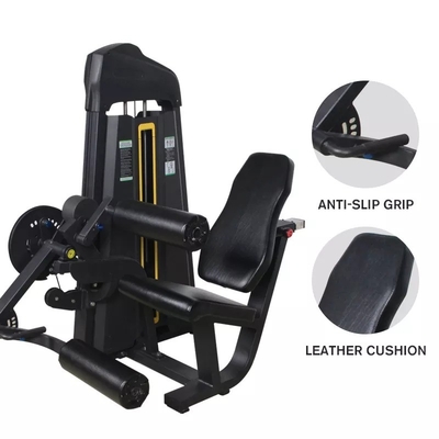 Leg Extension Curl Machine Medium Loader Steel Gym Equipment voor functionele oefeningen