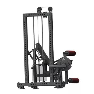 Krachttraining Bodybuilding Medium Loader Dual Seated Leg Curl Leg Extension Machine