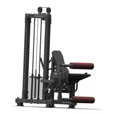 Commerciële sportschoolapparatuur Pin Load Selection Dual Leg Extension en Leg Press Machine