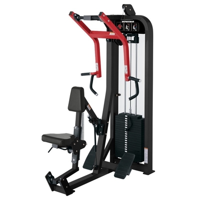 Zittende kabelrijmachine voor krachttraining Gymapparatuur met behulp van Pin Load Selection