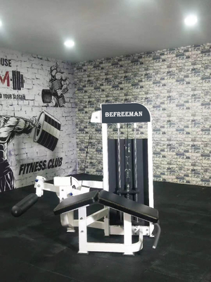 Fitnesskrachttrainingsmachines voor het selecteren van het gewicht van de pen voor het drukken van de benen en voor het krullen van de benen