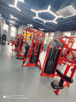 Verlengmachine voor krachttraining met rugleuning van het type middelgrote ladingmachine van staal