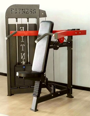 1450*1350*1630 Medium Loader Steel Shoulder Press Machine voor fitness en sterkte