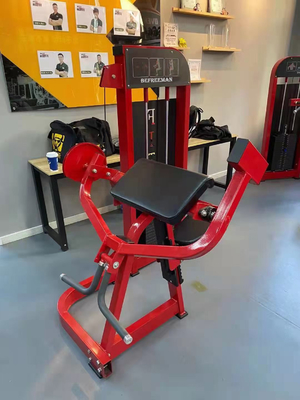 Medium Loader Pin Loaded Steel Gezeten Biceps Curl voor Krachttraining Gymapparatuur