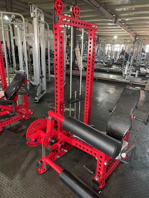 Fitness Krachttraining Leg Press Leg Curl Extension Machine met Pin Load Selectie