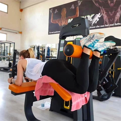 Ervaar de voordelen van Steel Pin Load Selectie met Neer Leg Curl Gym Equipment