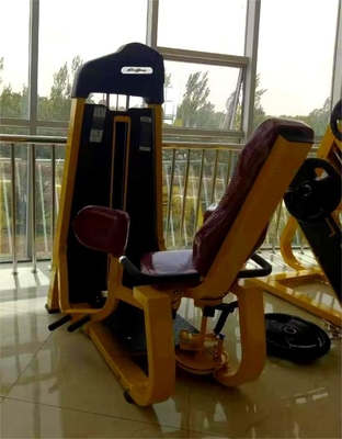 Gym Home Trainer Machine Gewichtsstapel Pin geladen Zittende Innerlijke Adductor dij oefening