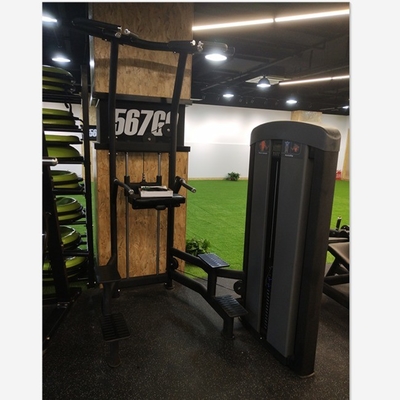 1280*1940*2240mm Pin Load Selection Assisted Pull Up Machine voor Bodybuilding Fitness