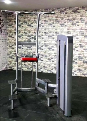 1280*1940*2240mm Pin Load Selection Assisted Pull Up Machine voor Bodybuilding Fitness