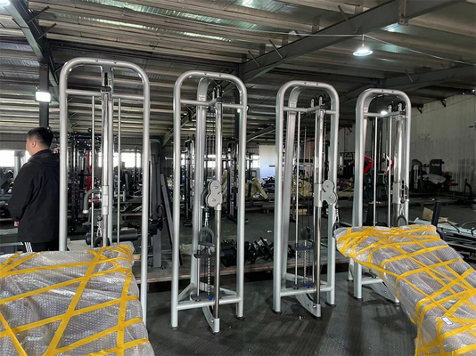 Lat Pulldown Row Fly Machine Fitnessapparatuur voor gewichtstapel Pin geladen Home Gym