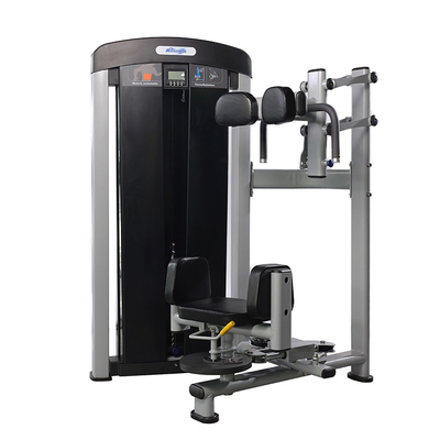 Bouwen van spieren met roterende torso rotatie machine Commerciële pin load selectie machines