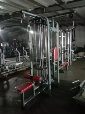 8 Station Multi Gym Perfect voor Krachttraining en Cable Crossover Chest Oefeningen
