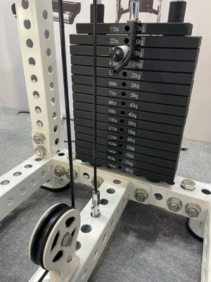 Krachttraining 2 in 1 High Pull Low Row Fitness Equipment met Multi-Level Adjustment