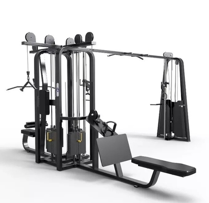 Grote laadmachine 5 Station Multi Gym Commerciële krachttraining Multi Jungle Gym Station