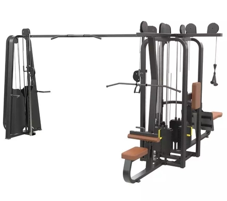 Grote laadmachine 5 Station Multi Gym Commerciële krachttraining Multi Jungle Gym Station