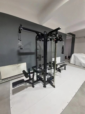 Home Fitness apparatuur Grote laadmachine voor aangepast logo en commerciële 4-station gym