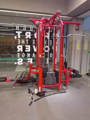 Home Fitness apparatuur Grote laadmachine voor aangepast logo en commerciële 4-station gym