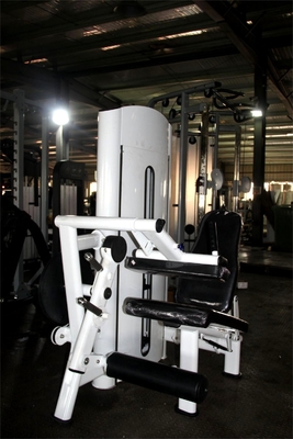 Verstelbare staal zittende kalf oefening pin belasting been krullen machine 1600 * 1200 * 1750 mm
