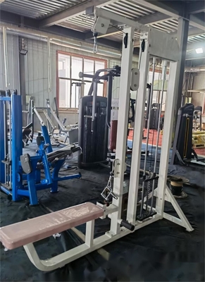 Dropset Pins Dual Function Borst Achteruitdrukkers Low Row Lat Pulldown Machine voor 3 jaar