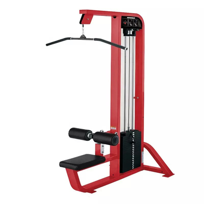 Verbeter de schoudersterkte met dropsetpinnen op zittende Lat Pull Down fitnessapparatuur