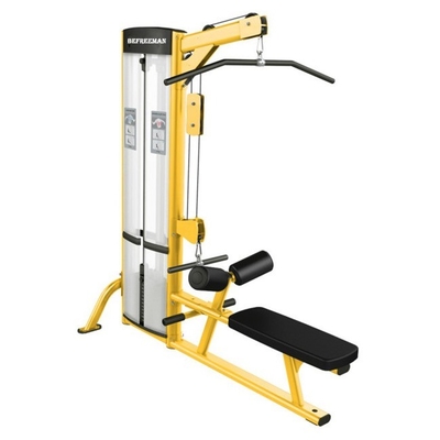 Verbeter de schoudersterkte met dropsetpinnen op zittende Lat Pull Down fitnessapparatuur