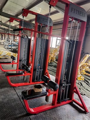 Verbeter de schoudersterkte met dropsetpinnen op zittende Lat Pull Down fitnessapparatuur