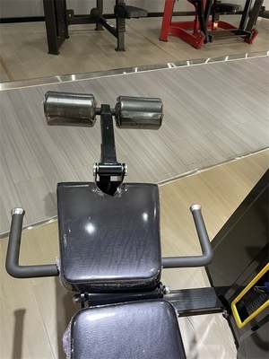 Commerciële Fitness Gym Krachttraining 2in1 Pinneloaded Leg Extension en Curl Machine