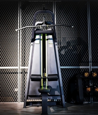 Schouders Achtersteun Krachttraining Hogere katrol Pulldown Thuis Oefening Pin Load Selectie