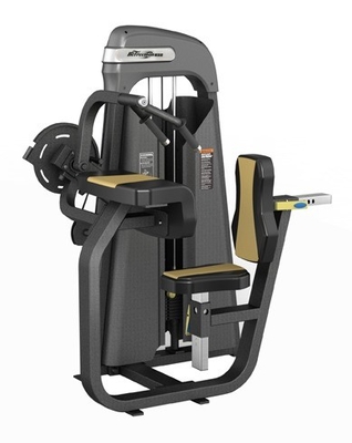 Krachttraining Tricep-Flat Shoulder Back Workout Pin geladen zittende tricep machine