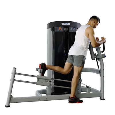 Sporttoerusting voor het bouwen van de quadriceps Middelgrote ladingstaande Glute Kickback Extension