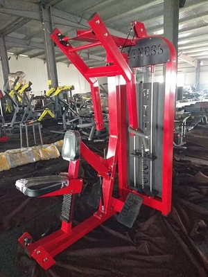 Speldbeladen apparatuur zittende rij bodybuilding oefening training machine voor commerciële
