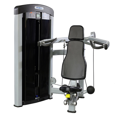 Medium Loader Pin Loaded Shoulder Press Machine voor commerciële arm- en rugbewegingen